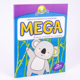 LIBRO Mega Lectura Inicial KOALA Letra Cursiva Mis Pasitos