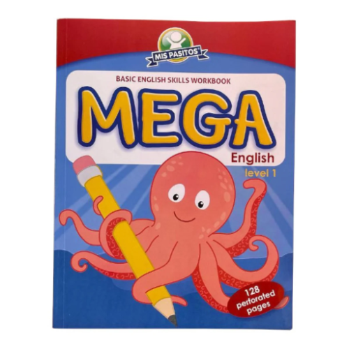 LIBRO Mega INGLISH Pulpo Mis Pasitos