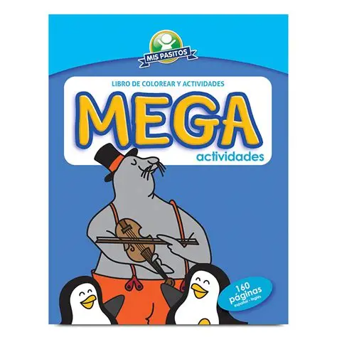 LIBRO P colorear Mega Actividades Mis Pasitos