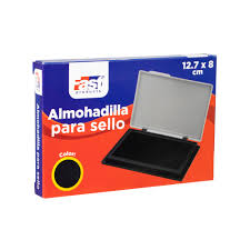 ALMOHADILLA SELLO GRAN FAST Negro (12.7X8)