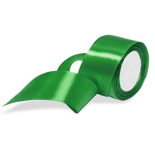 Rollo*100 Satinado liso 1 1/2"  VERDE