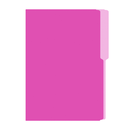 UNIDAD Folder Oficio Fucsia