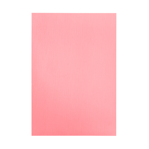 PAQ50 HOJA LINO OFICIO ROSADO