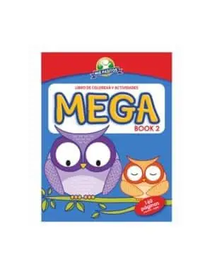 LIBRO P colorear Mega BOOK 2 Mis Pasitos