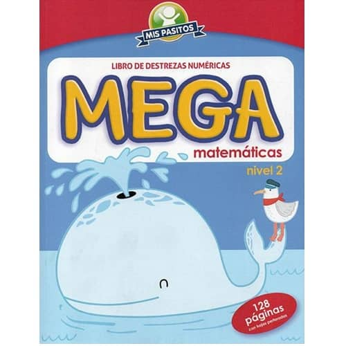 LIBRO Mega Matematicas Nivel 2 BALLENA Mis Pasitos