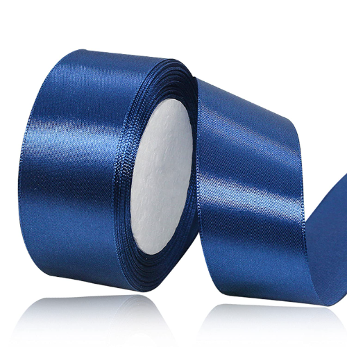 Rollo*100 Satinado liso 1 1/2"  AZUL MARINO