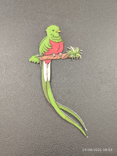 FIGURA DE FOMY QUETZAL PAQ 12 UNIDADES