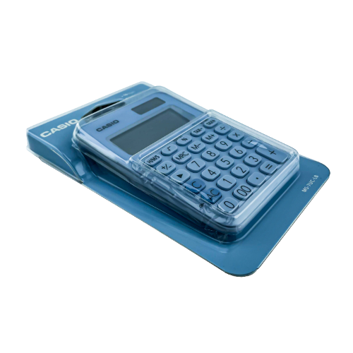 Calculadora CASIO MS-7UC-LB Celeste