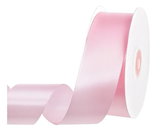 Rollo*100 Satinado liso 1 1/2"  ROSADO FUERTE