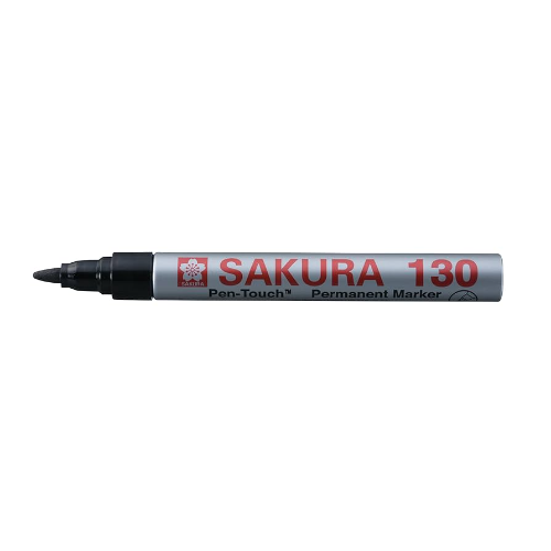 CAJA*12 Marcador SAKURA P Piza NEGRO