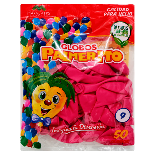 Globo col Fucsia palmerito