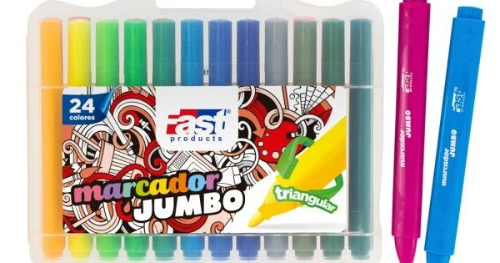 Marcador esco 24 jumbo estuche fast