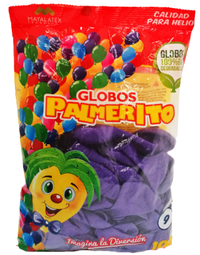 Globo col morado palmerito