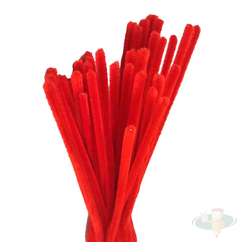limpia pipas rojo