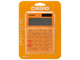 Calculadora Casio MS-20UC-RG Naranja