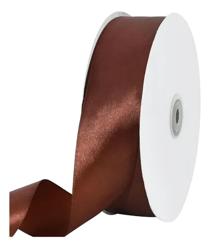 Rollo*100 Satinado liso 1 1/2"  CAFE