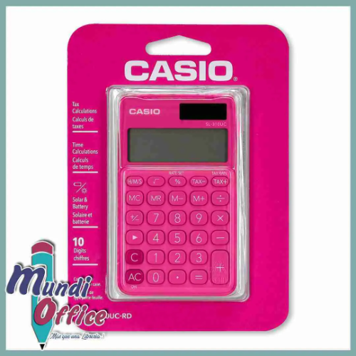 Calculadora CASIO MS-7UC-PK Rosado
