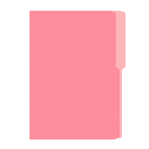 UNIDAD Folder Oficio Rosado