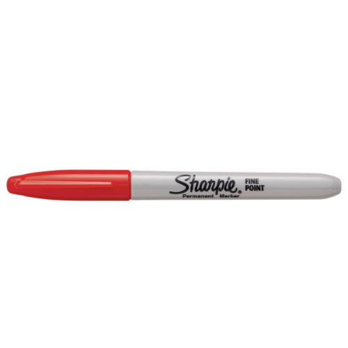Marcador P CD Sharpie Rojo