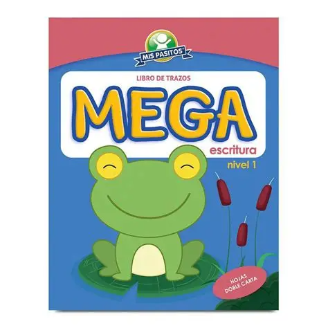 LIBRO Mega Escritura Nivel 1 RANITA Mis Pasitos