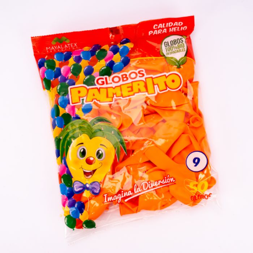 Globo col naranja palmerito