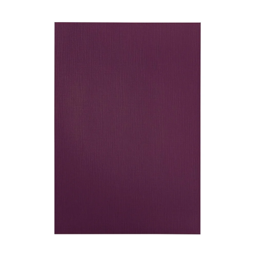 PAQ50 HOJA LINO OFICIO MORADO