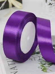 Rollo*100 Satinado liso 1 1/2"  MORADO