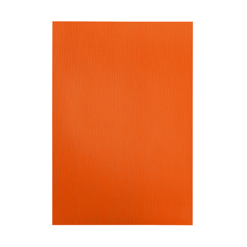 PAQ50 HOJA LINO OFICIO NARANJA