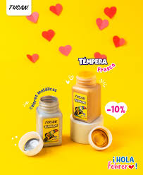 Frasco Tempera Metalizado Odorado