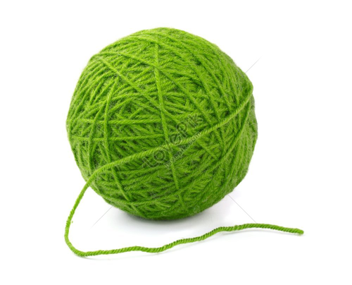 Ovillo Lana Verde Limón