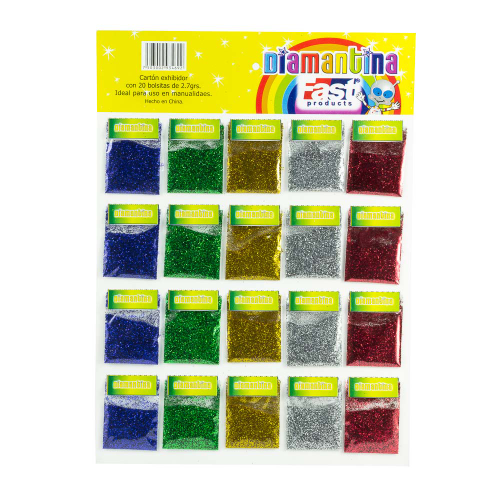 Carton*20 Diamantina Bolsa Surtida