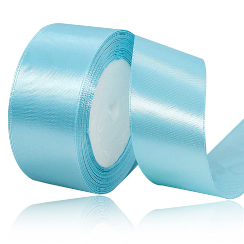 Rollo*100 Satinado liso 1 1/2"  CELESTE