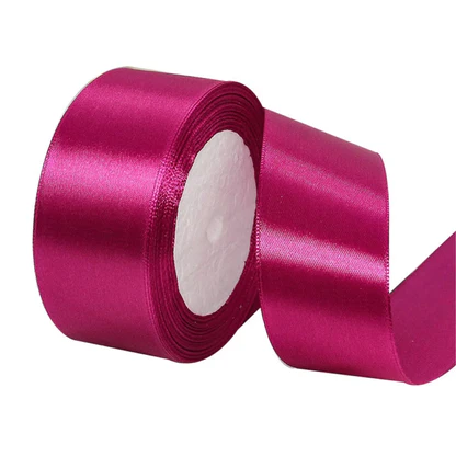 Rollo*100 Satinado liso 1 1/2"  FUCSIA