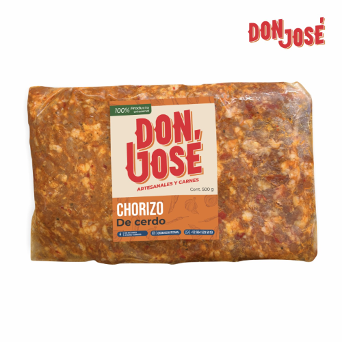 CHORIZO DE CERDO 500grs