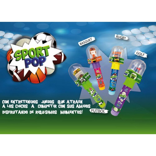 Sport Pop - Chupetín Caramelo Duro