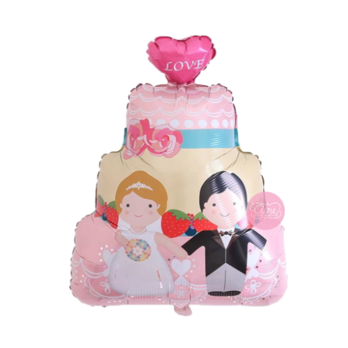GLOBO TORTA NOVIOS 85 CM