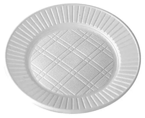 Platos blancos descartables x30 u