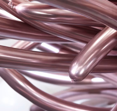 GLOBOS CROMADOS 260 ROSE GOLD GLOBOLOGIA