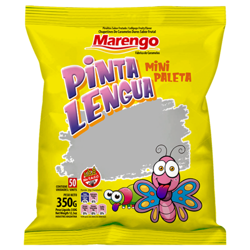 Pinta lengua 350 gr / 50 unidadades