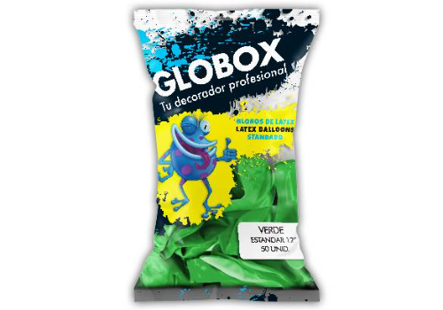 Globox Standard Verde 12" x 50 unidades