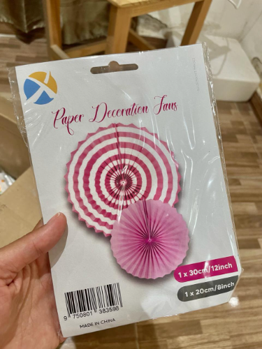 Set rosetas rosa x2 u