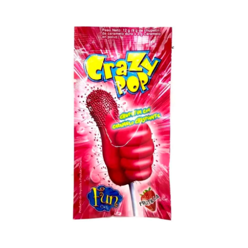 Crazy pop frutilla