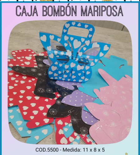CAJA MARIPOSA