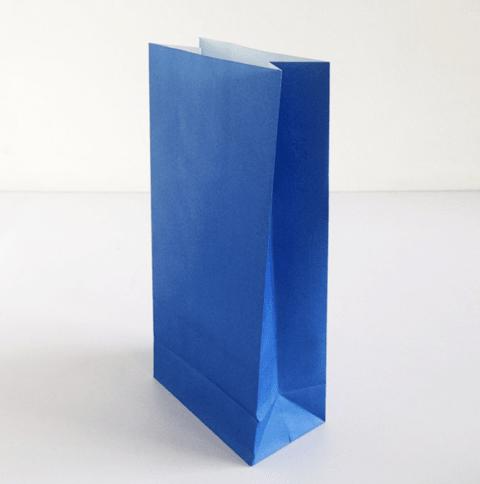 Bolsitas de Papel Azul x 10 unidades