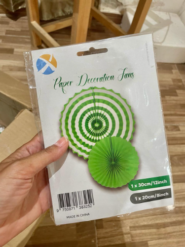 Set rosetas verde x2 u