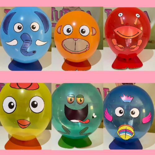 Globos Animalitos x 2 u