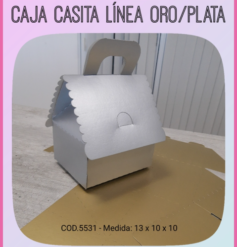 CASA CASITA LÍNEA ORO PLATA