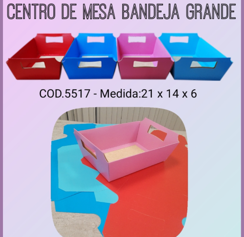 CENTRO DE MESA BANDEJA GRANDE