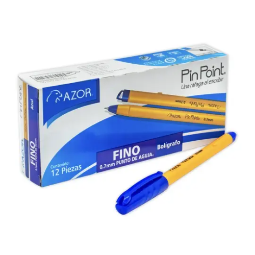 BOLIG AZOR PINPOINT 0.7MM AZUL6820 ORAN CJ16