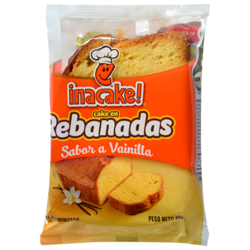 Inalecsa Rebanadas vainilla 80g